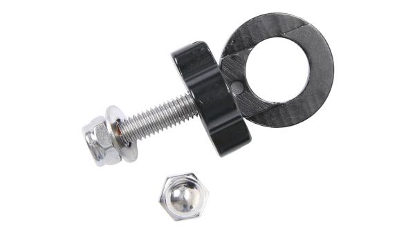 Radio Kettenspanner  1 1/8"-1,5" tapered silber, schwarz