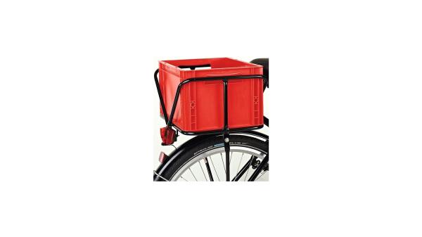 Pfautec Korbtr&auml;ger  F1 schwarz, rot