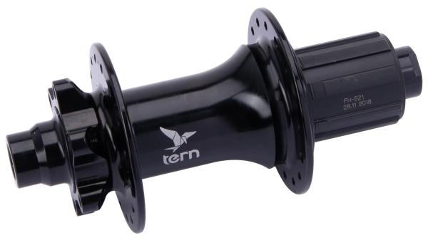 Tern Hinterradnabe  1 1/8"-1,5" tapered schwarz