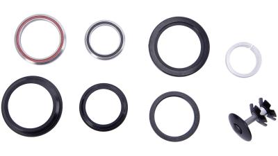 Tern Steuersatz  1 1/8"-1,5" tapered schwarz Produktbild 1