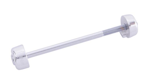Tern Schnellspannachse  1 1/8"-1,5" tapered silber