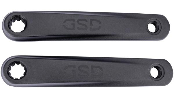 Tern Kurbelsatz  1 1/8"-1,5" tapered schwarz