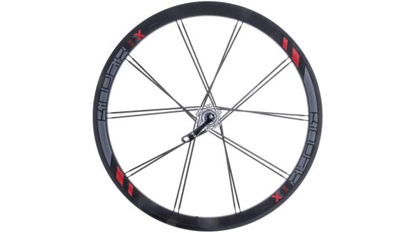 Tern Laufrad  1 1/8"-1,5" tapered grau, rot