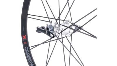 Tern Laufrad  1 1/8"-1,5" tapered grau, rot Produktbild 1