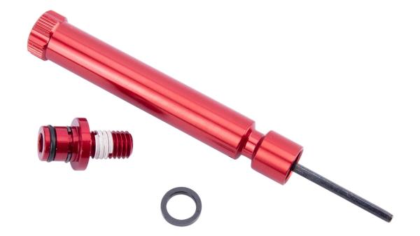 RockShox Einstellknopf  1 1/8" rot