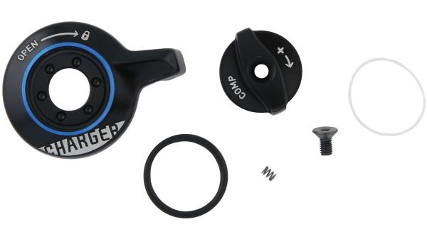 RockShox Einstellknopf  1 1/8" schwarz