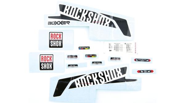 RockShox Dekor Set  1 1/8" schwarz, wei&szlig;