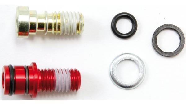 RockShox Schaftschrauben-Kit  L rot, gold