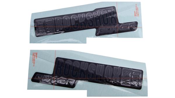 RockShox Dekor Set  1 1/8" schwarz, silber