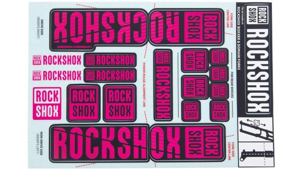RockShox Dekor Set  XXL schwarz