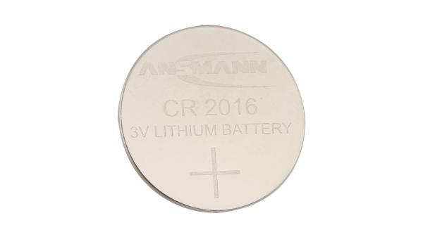 Ansmann Knopfzelle   silber