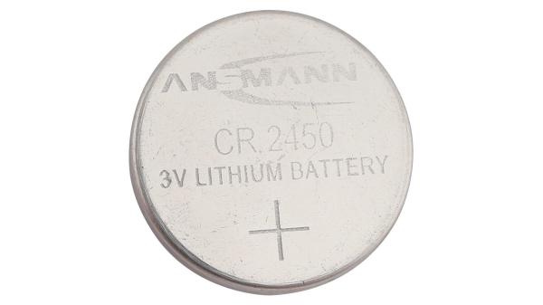 Ansmann Knopfzelle   silber