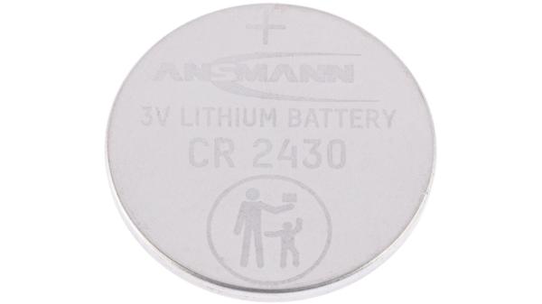 Ansmann Knopfzelle   silber