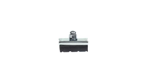 Alhonga Bremsschuh   schwarz, silber
