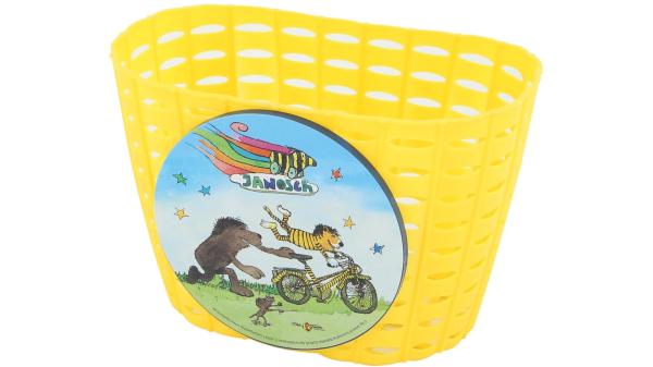 Bike Fashion Kinderkorb  L gelb, bunt