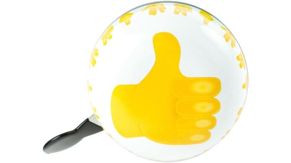 Widek Ding Dong Emoticons  XXL wei&szlig;, gelb