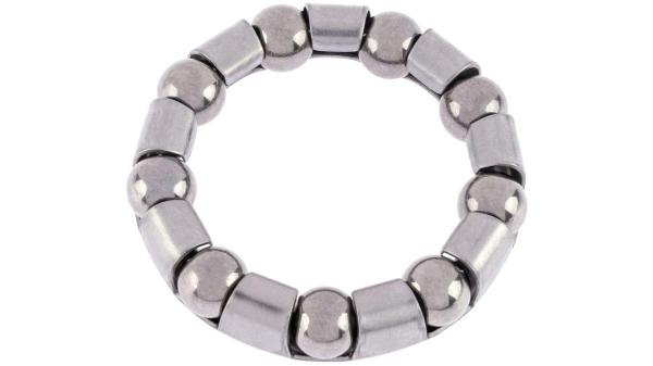 CONTEC Kugelring  1 1/8" silber