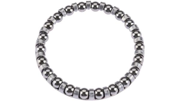 CONTEC Kugelring  1 1/8" silber