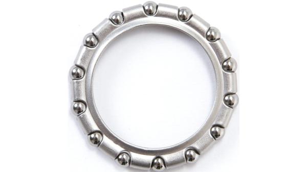 Pieper Kugelring  1 1/8" silber