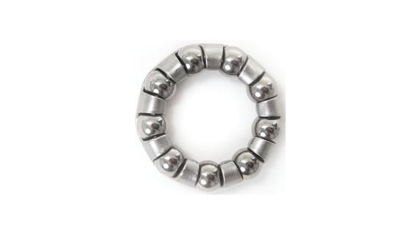 Pieper Kugelring  1 1/8" silber