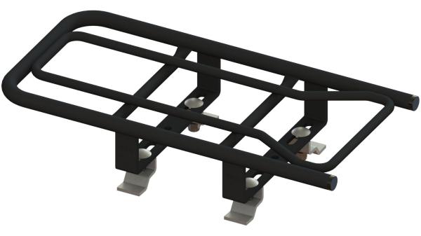 Steco Aufsatz-Gep&auml;cktr&auml;ger  1 1/8" schwarz