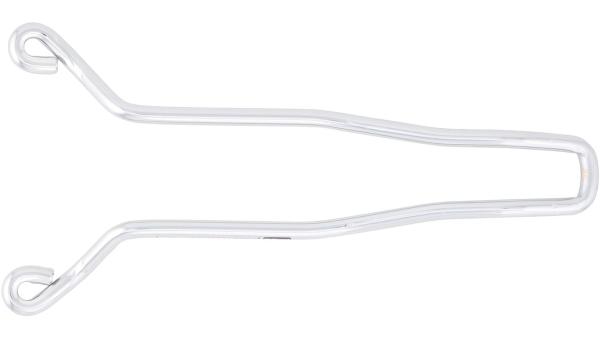 CONTEC Saddle.Part  1 1/8" silber