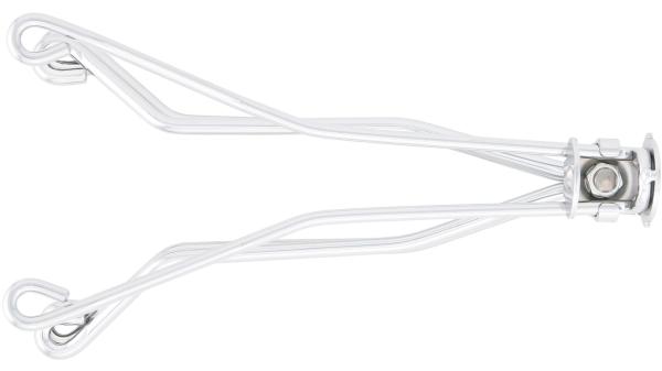 CONTEC Saddle.Part  1 1/8" silber