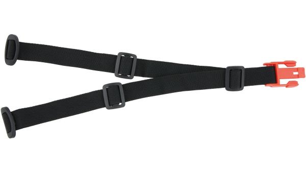 Hamax Sicherheitsgurt  1 1/8" schwarz, rot