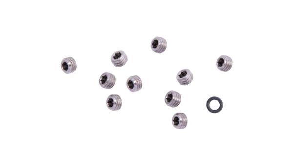 RockShox Entl&uuml;ftungsschraube  1 1/8" silber