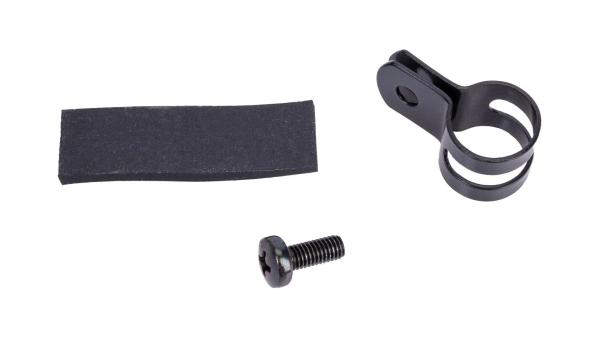 Horn Befestigungsschelle  L schwarz