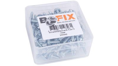 Bofix Kettenkastenschraube  L silber Produktbild 1