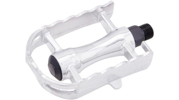 Messingschlager Pedal  L silber