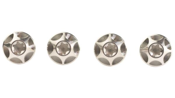 Silca Schraube  M5 silber
