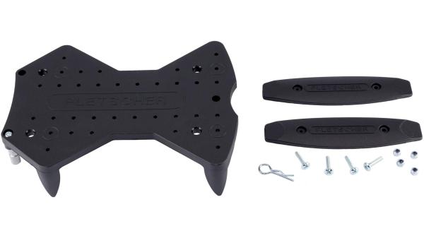 Pletscher 3-Punkt-Adapter  XXL schwarz