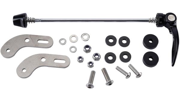 Tubus Schnellspannadapter  L schwarz, silber