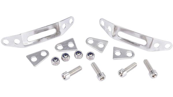 Tubus Schellen-Adapter-Set  XXL silber
