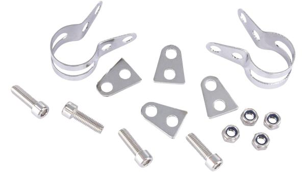 Tubus Schellen-Adapter-Set  XXL silber