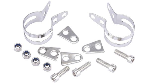 Tubus Schellen-Adapter-Set  XXL silber