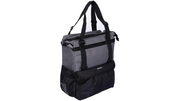 Basil Shopper XL  L schwarz, grau