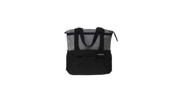 Basil Shopper XL  XL schwarz, silber