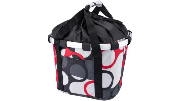 Rixen & Kaul Bikebasket  XL grau, bunt