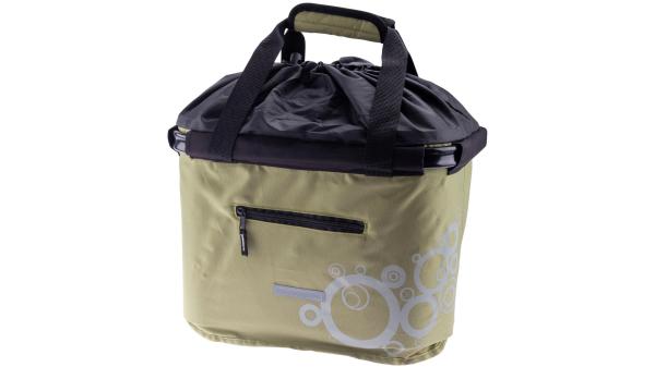 Blue Bird Korbtasche  XL beige, wei&szlig;
