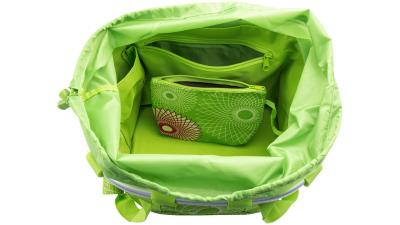 Rixen & Kaul Bikebasket  XL gr&uuml;n, wei&szlig; Produktbild 2