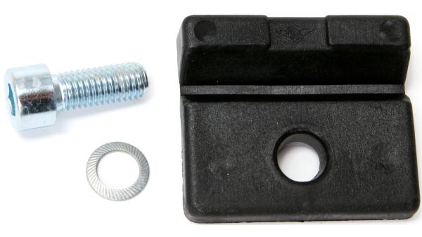 Hebie Adapterplatte  L schwarz