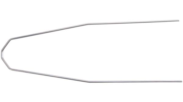 Curana Schutzblechstrebe  L silber