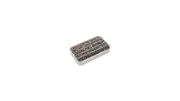 Fix-Nippel Innensechskantschraubensortiment  L silber