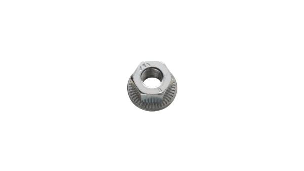 Fix-Nippel Achsmutter  M9 silber