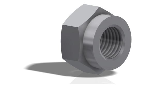 Monte Velo Innensechskantmutter  Unisize silber