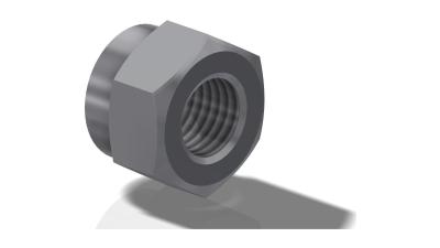 Monte Velo Innensechskantmutter  Unisize silber Produktbild 1