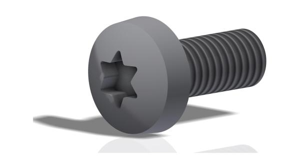 Monte Velo Schraube  Unisize silber